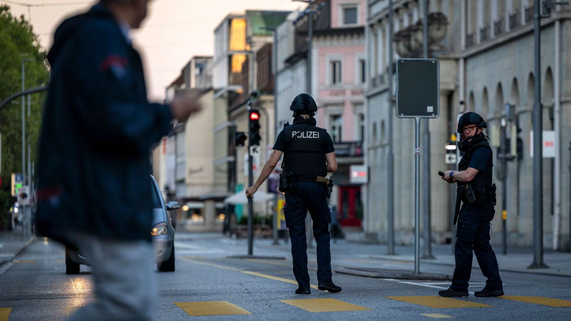 Schüsse bei einer Veranstaltung in der Schweiz