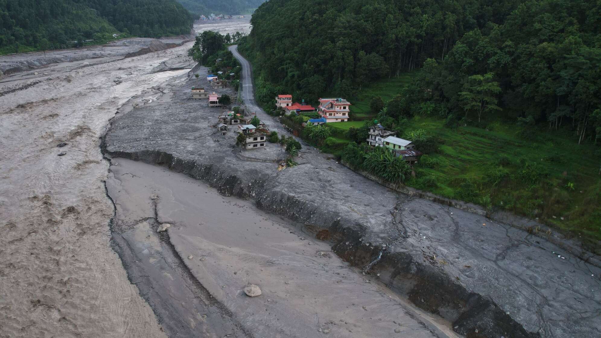 Sturzflut im Himalaya - Nepal