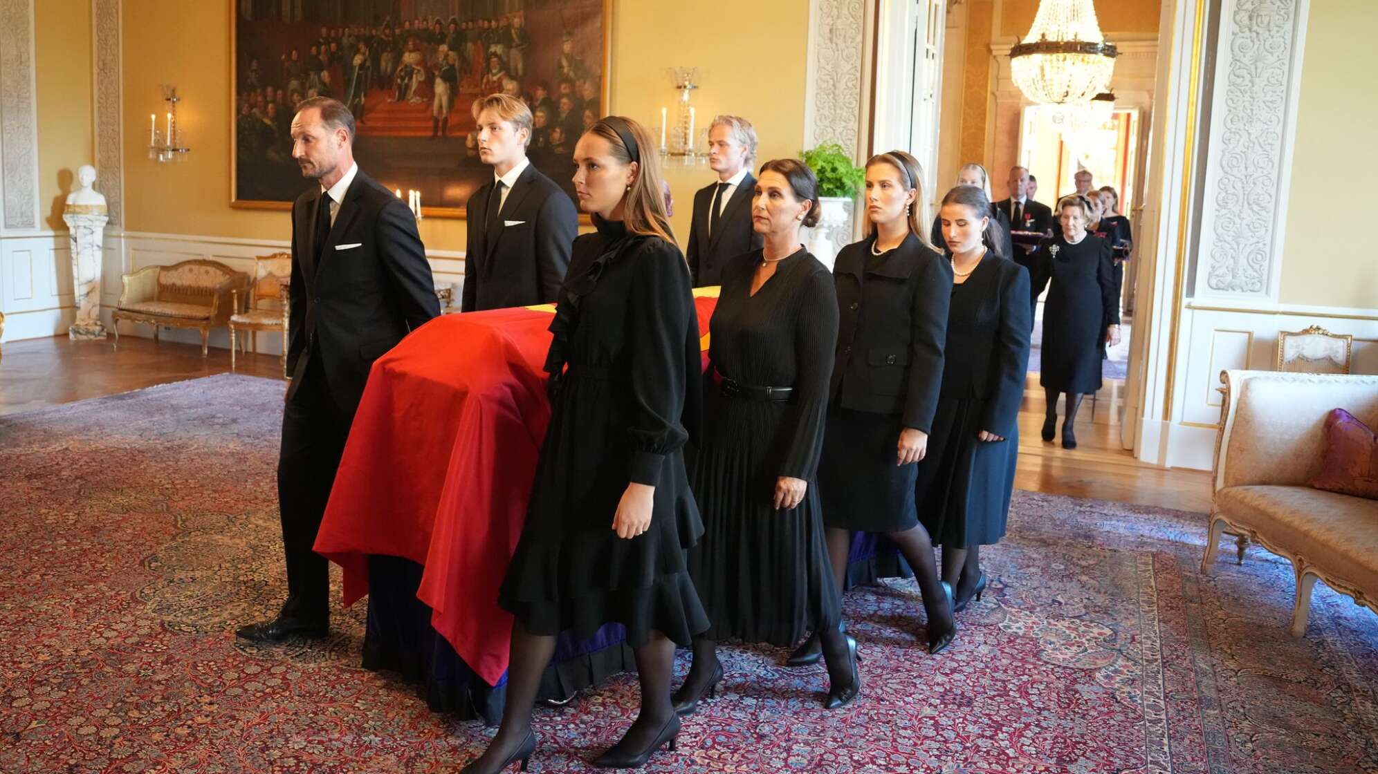 Nach dem Tod von König Harald