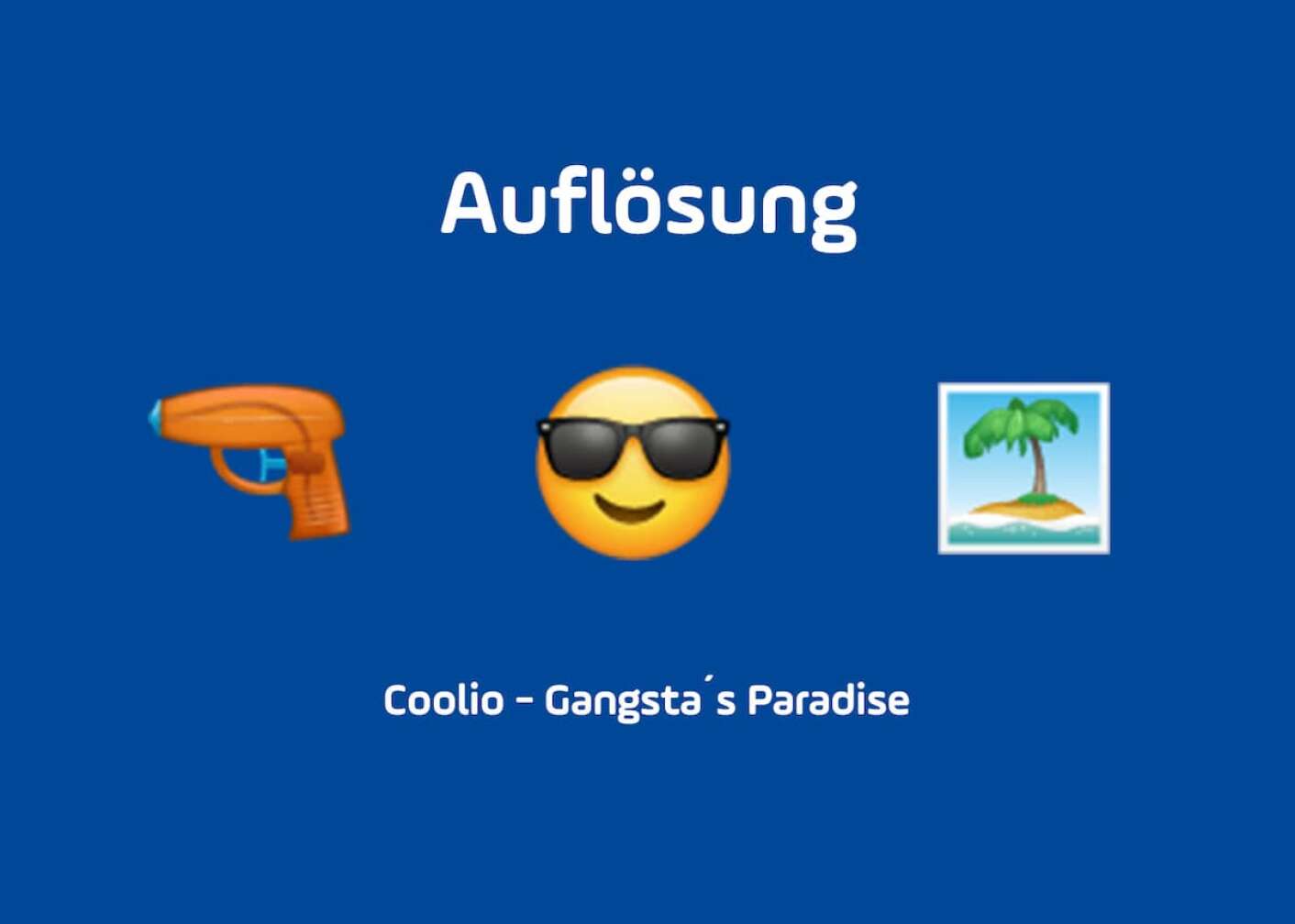 Emoji Pistole, Cool, Insel Auflösung