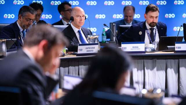 Auf US-Einladung: Russischer Finanzminister bei G20-Treffen