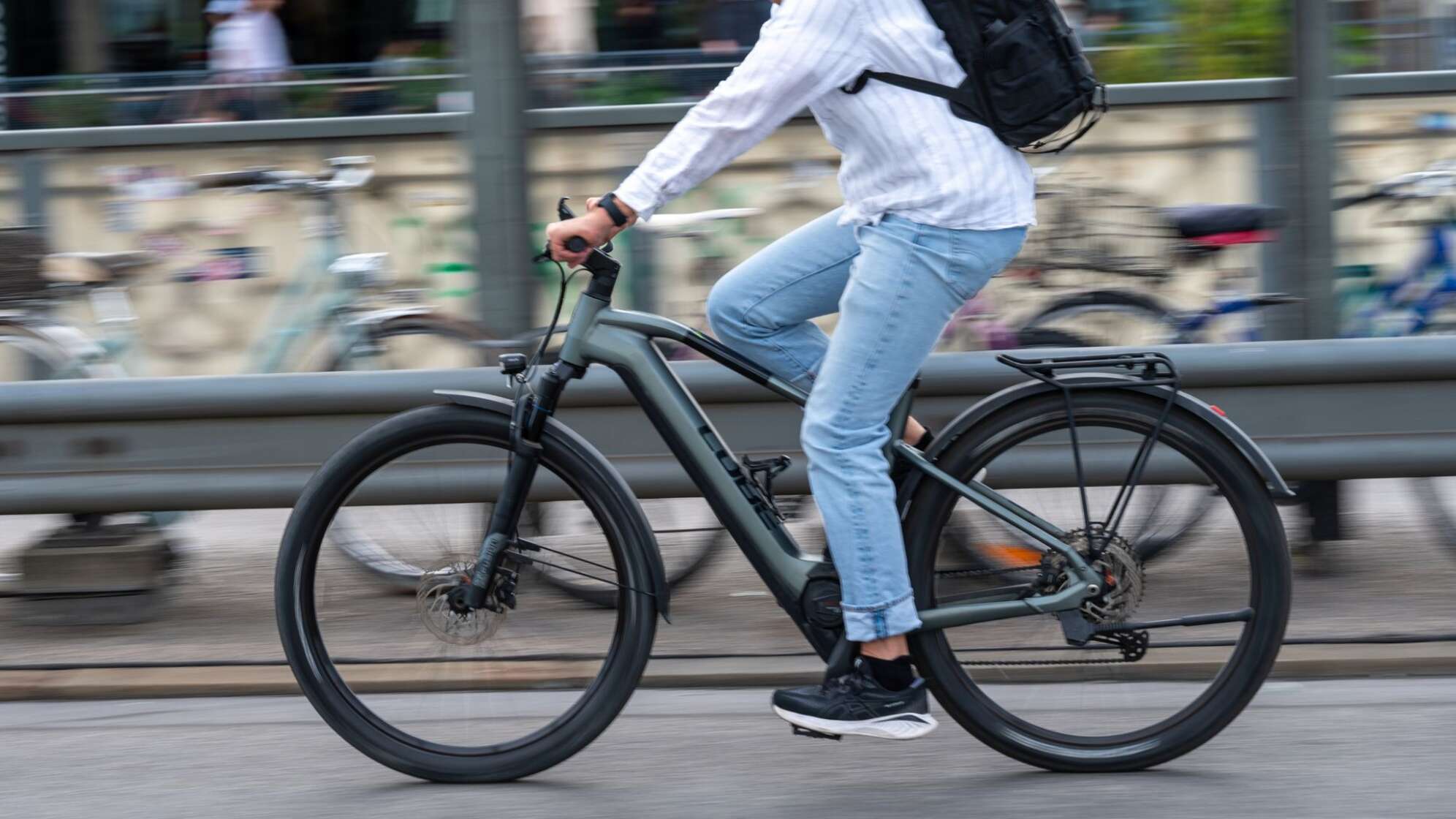 Mit dem Fahrrad zur Arbeit