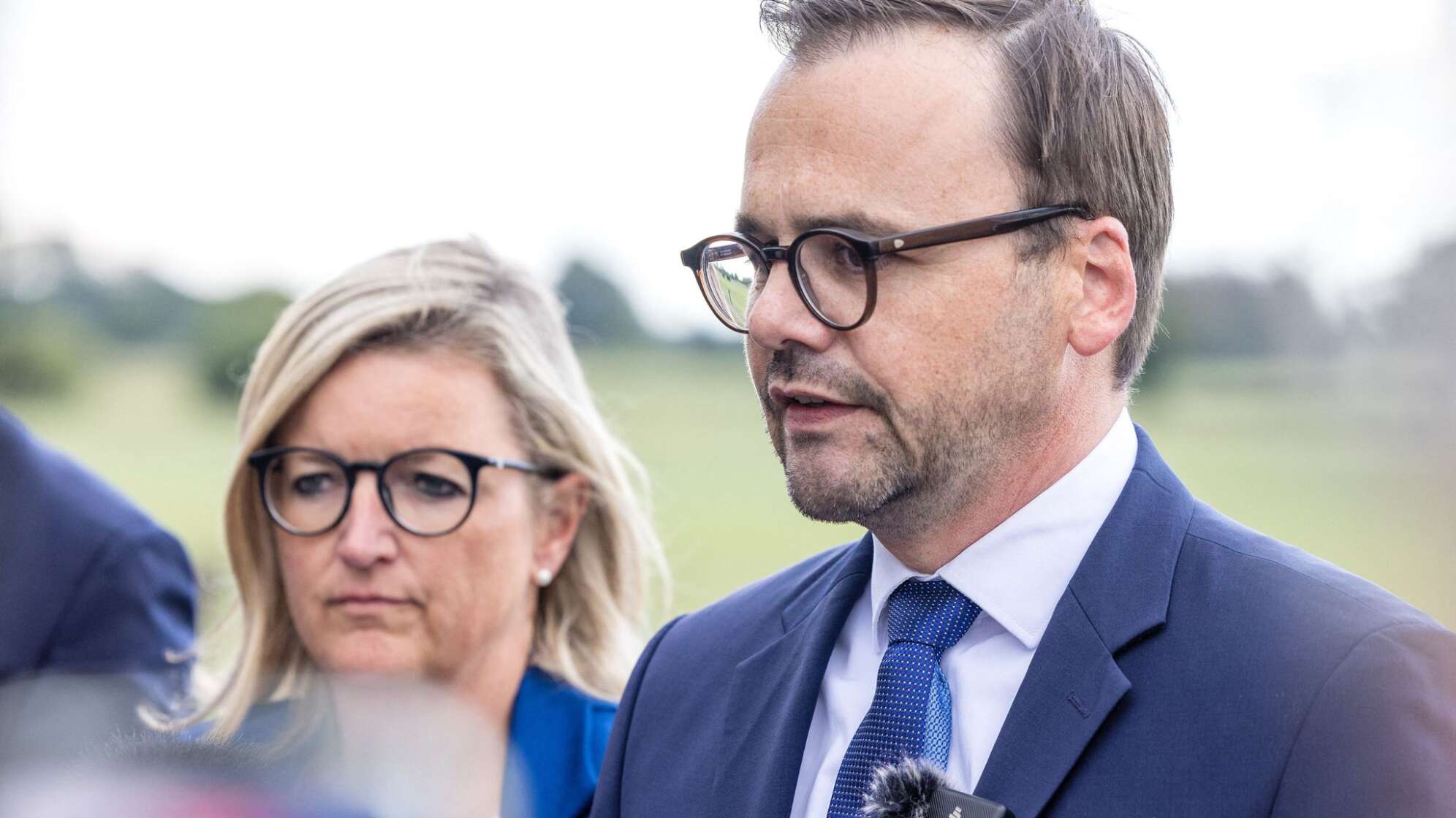 Martina Klement und Jan Redmann