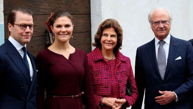 Schwedens Royals kommen zu König Haralds Begräbnis