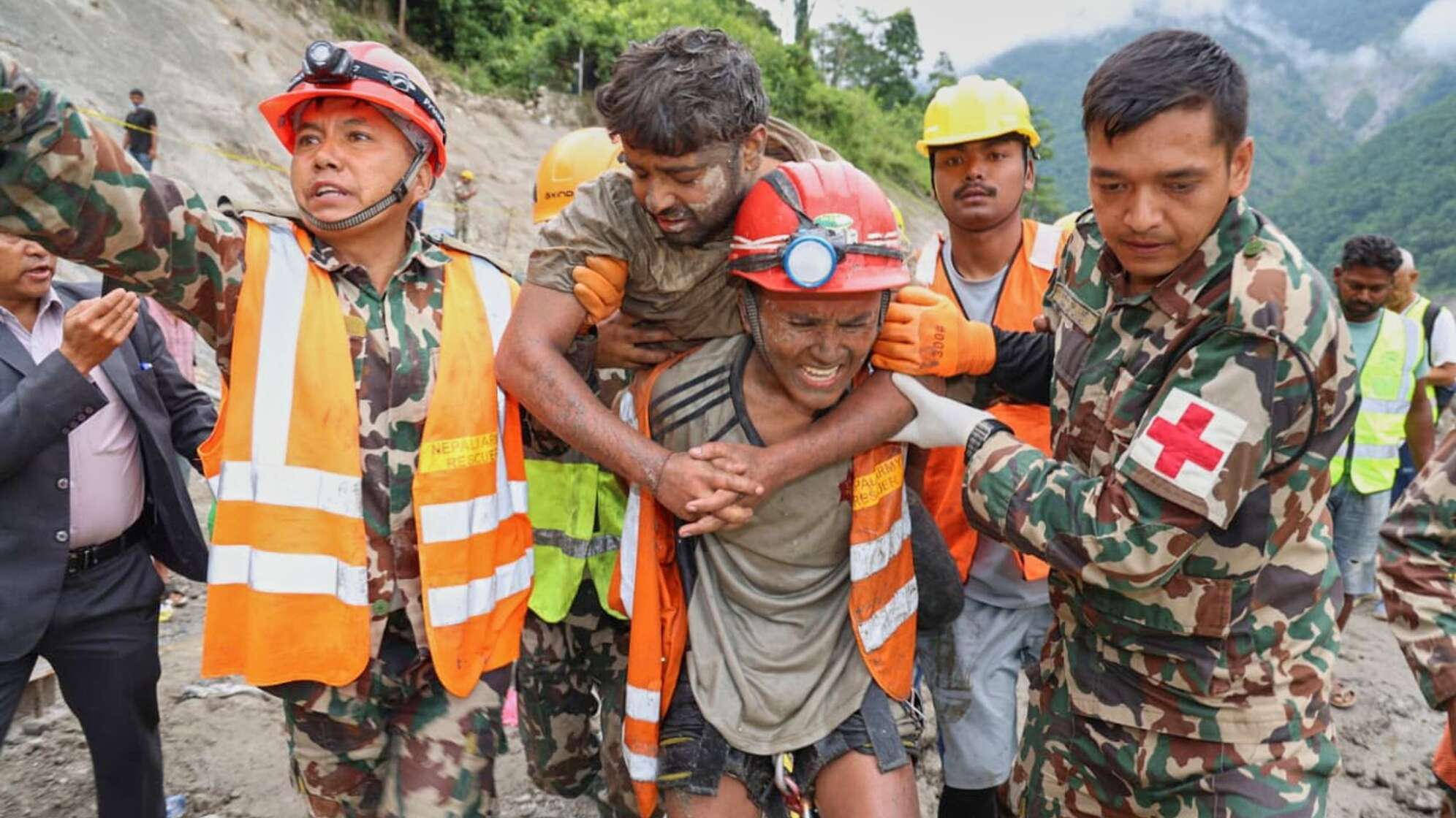 Nach der Sturzflut im Himalaya