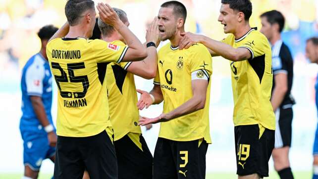 Zweiter Sieg: BVB und Neuling Elversberg zeigen große Moral