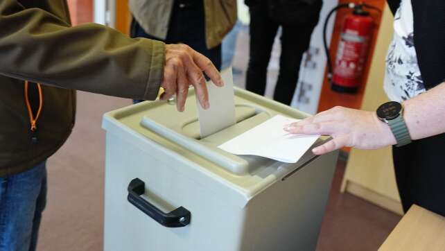 Hohe Wahlbeteiligung in Sachsen-Anhalt bis Mittag