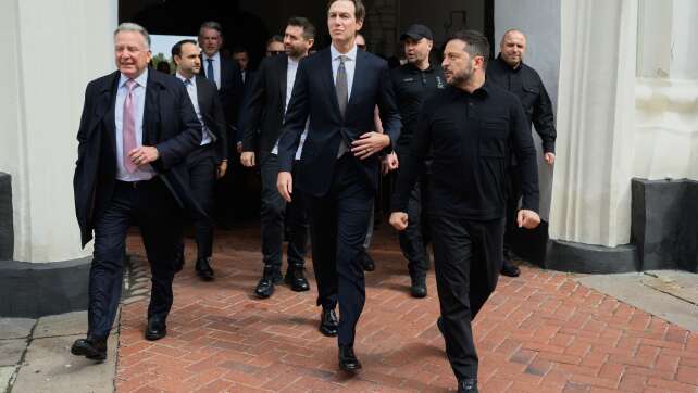 US-Vermittler Witkoff und Kushner erstmals in Kiew