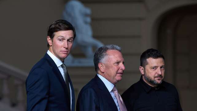 Selenskyj mit wenig Hoffnung auf baldigen Frieden