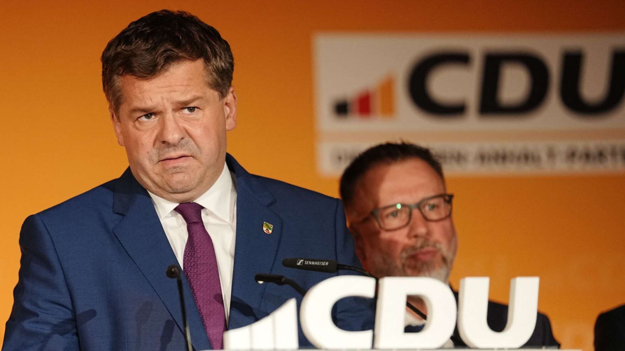 Landtagswahl in Sachsen-Anhalt - CDU-Wahlparty