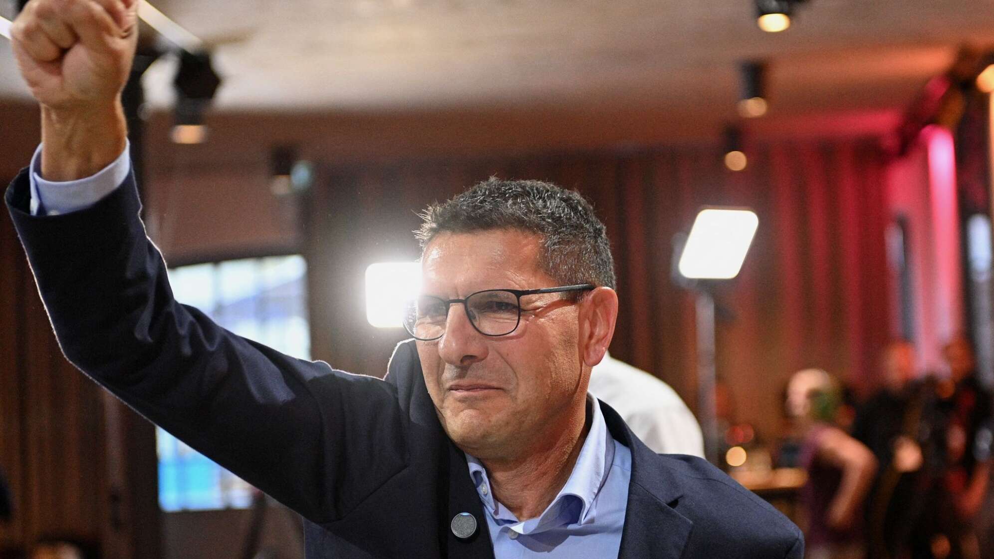 Landtagswahl in Sachsen-Anhalt - Wahlparty BSW