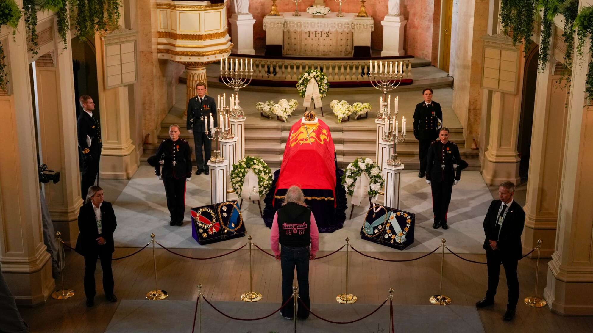 Nach dem Tod von König Harald