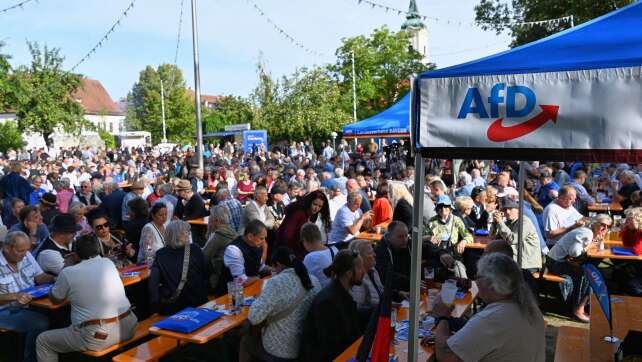 Protest gegen AfD auf dem Gillamoos – Katerstimmung bei CSU