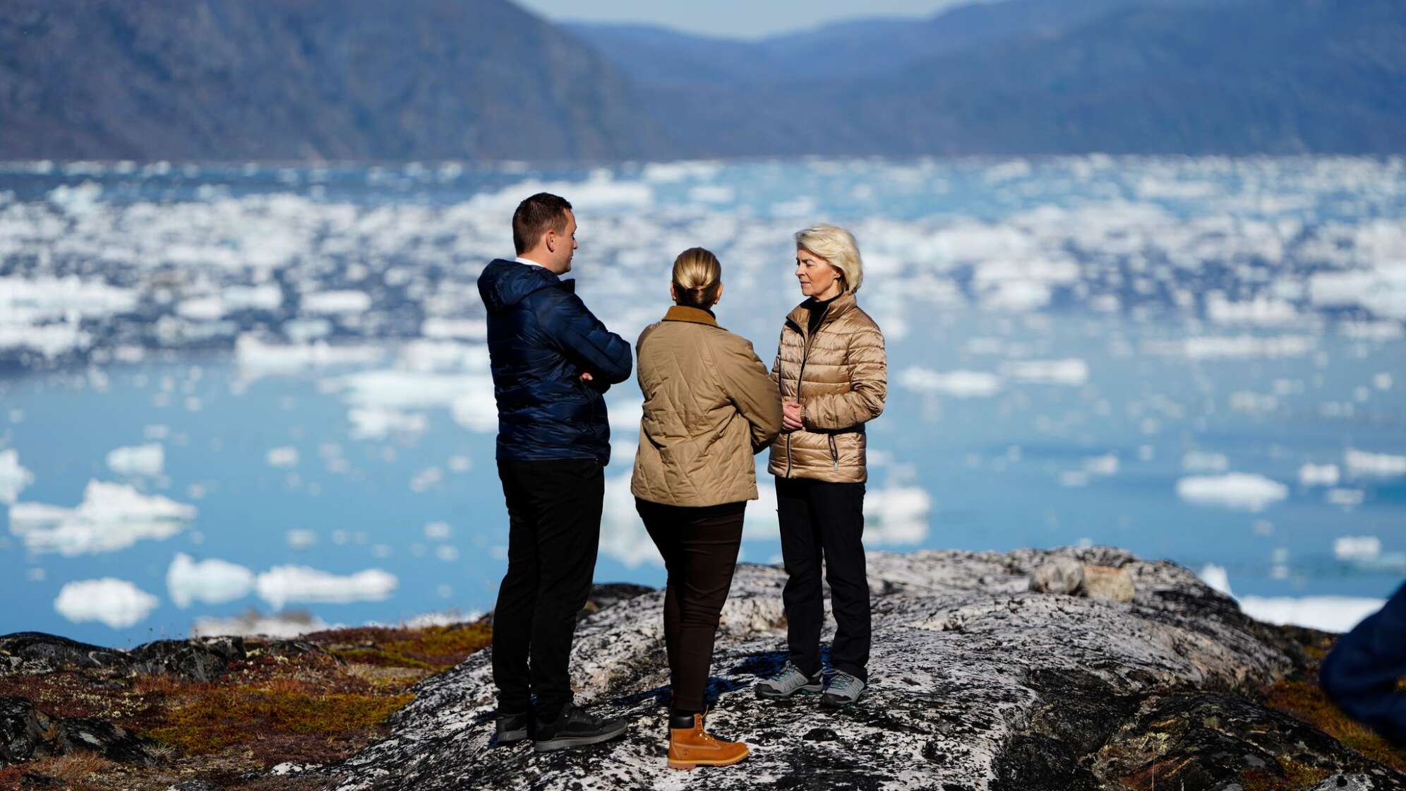 Frederiksen und von der Leyen besuchen Grönland