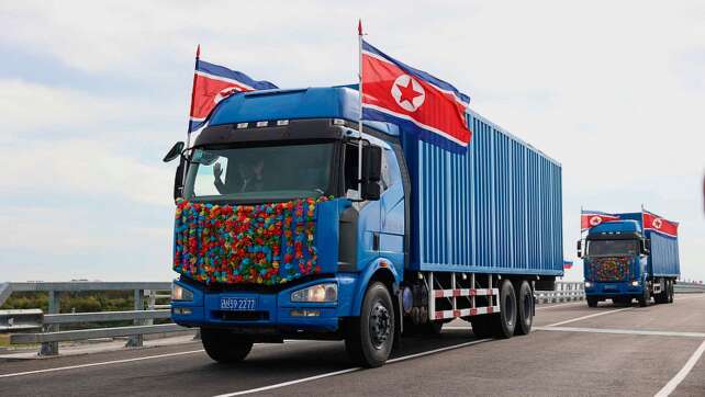 Russland und Nordkorea eröffnen erste Straßenverbindung