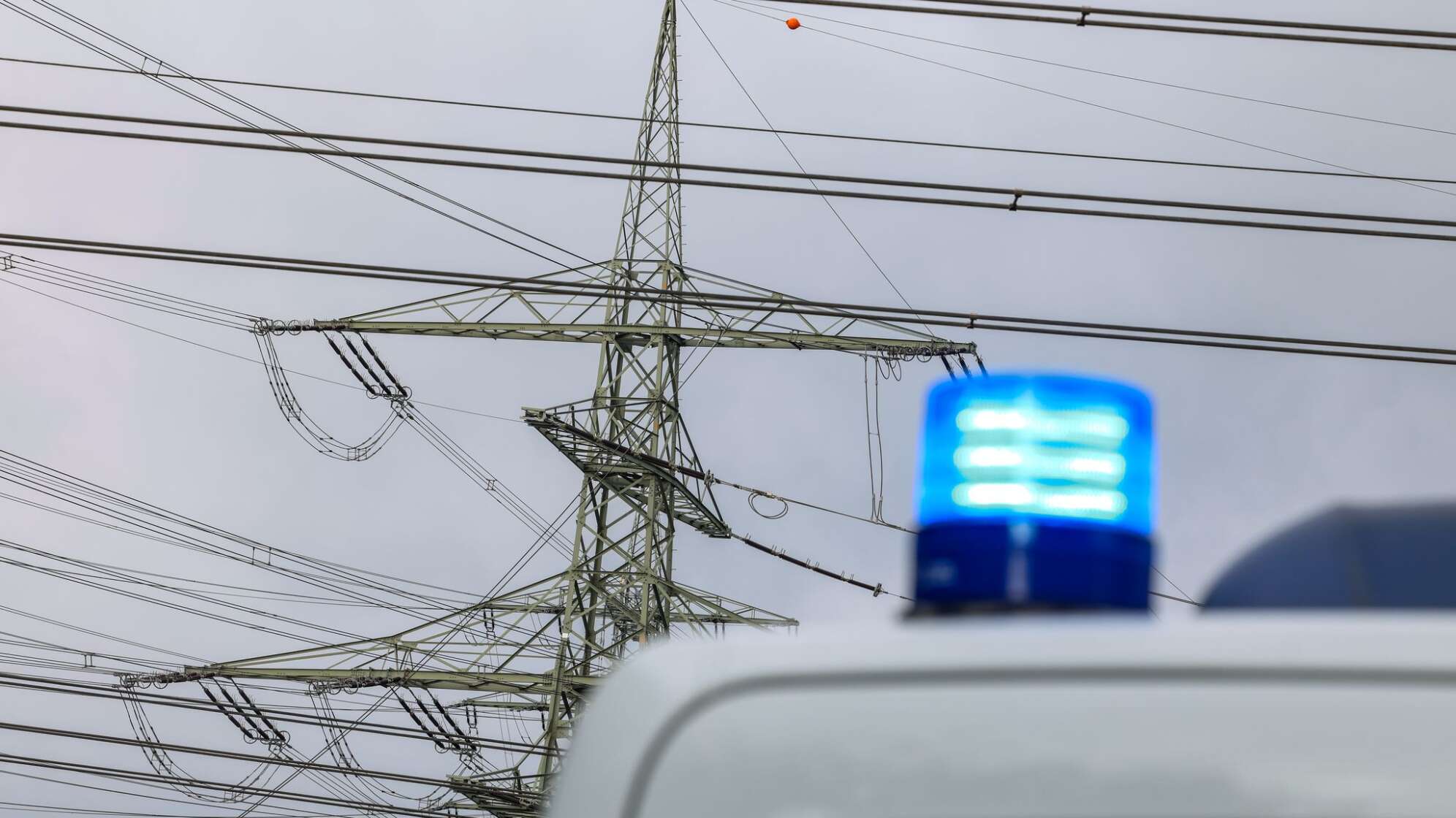Polizeieinsatz am Kraftwerk Weisweiler