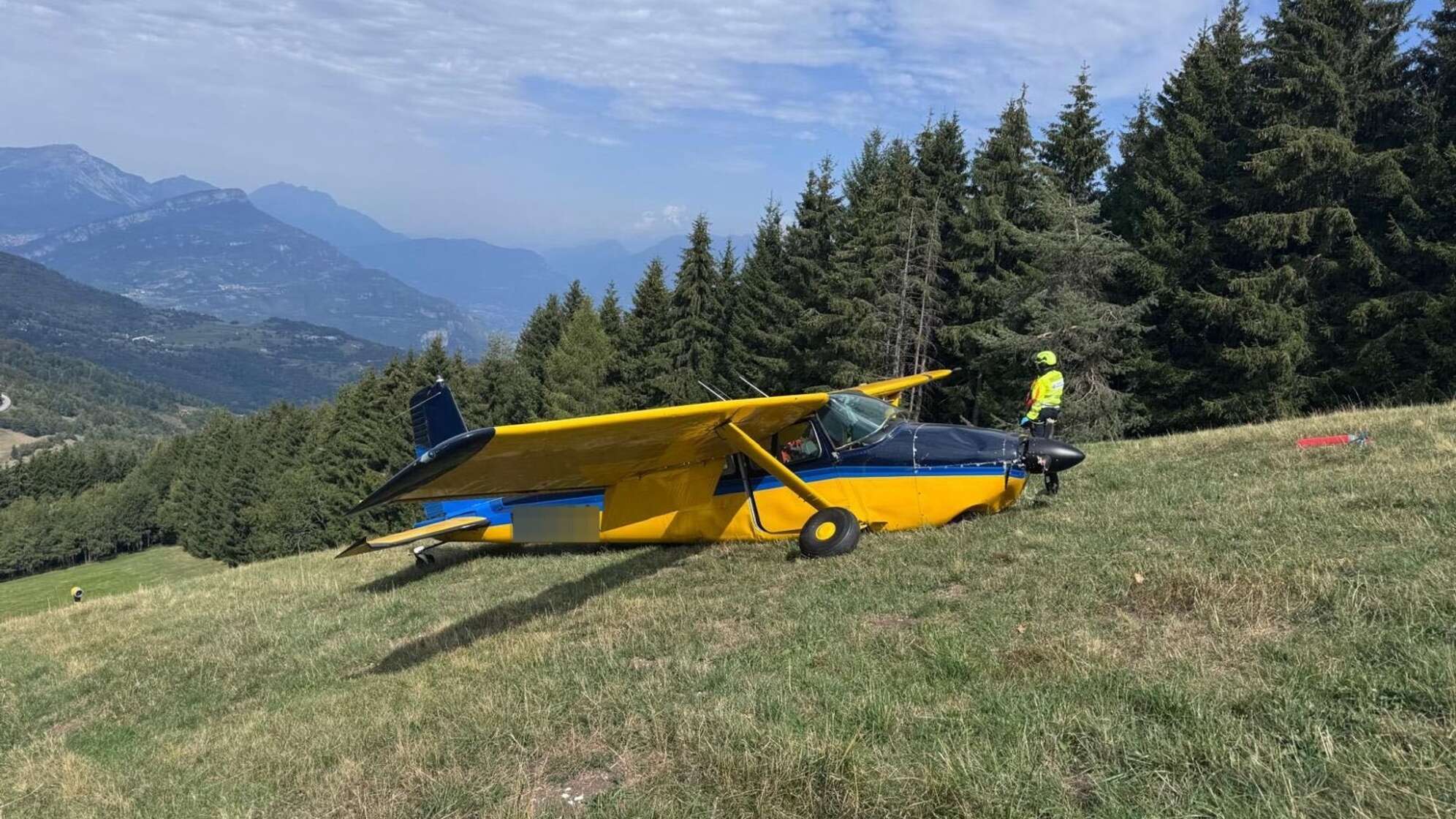 Kleinflugzeug verunglückt in Norditalien