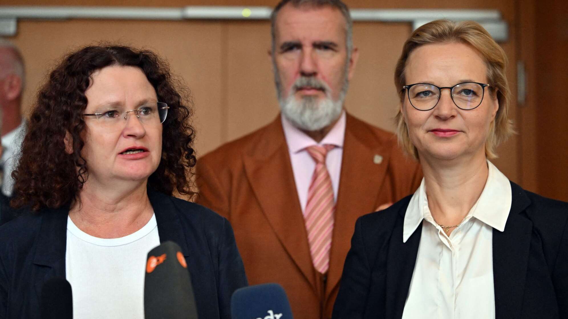 Regierungskrise in Thüringen - Fraktionssitzung Thüringen.Gerecht