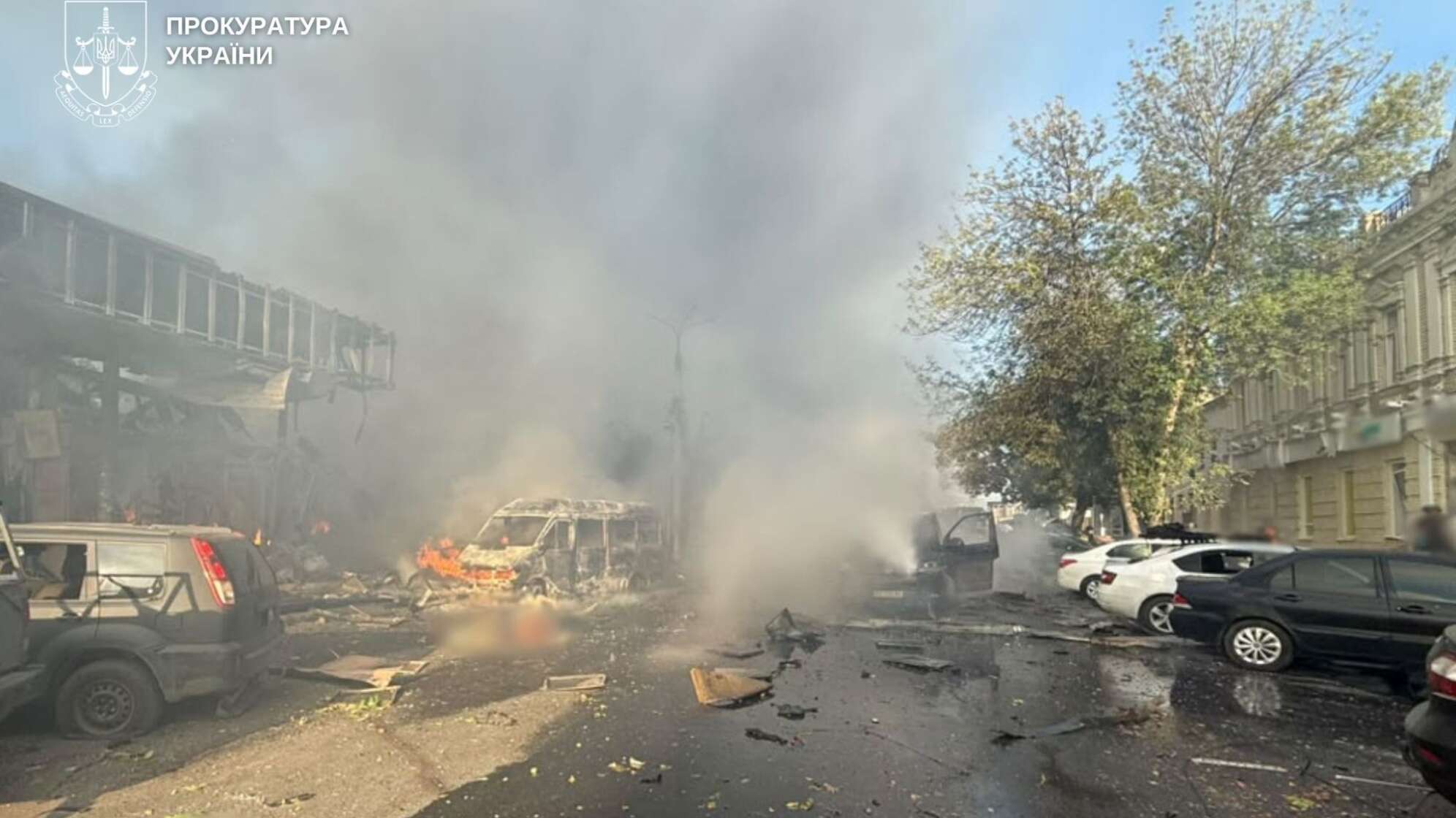 Drohnenangriff auf Pawlohrad