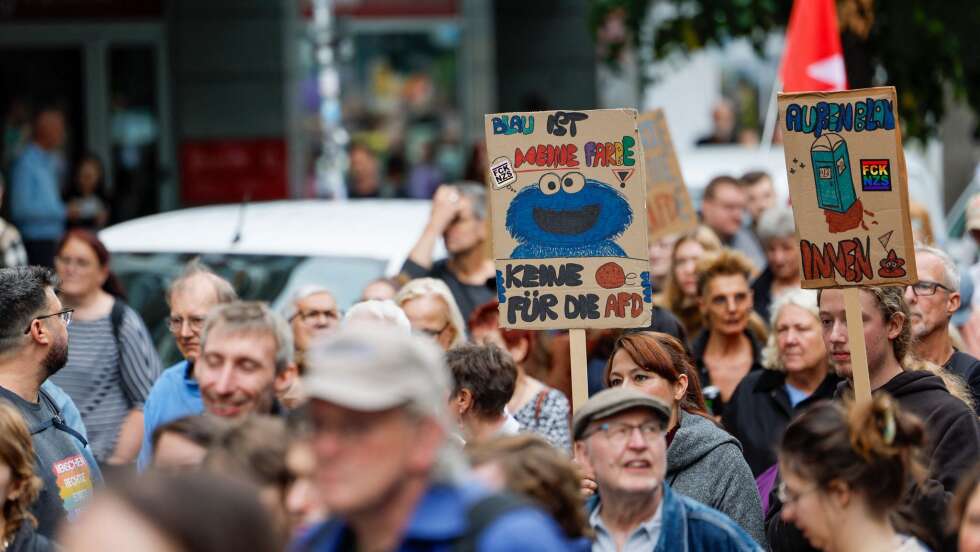 «Kein Schritt zurück»: Rund 20.000 bei Demo gegen AfD in NRW