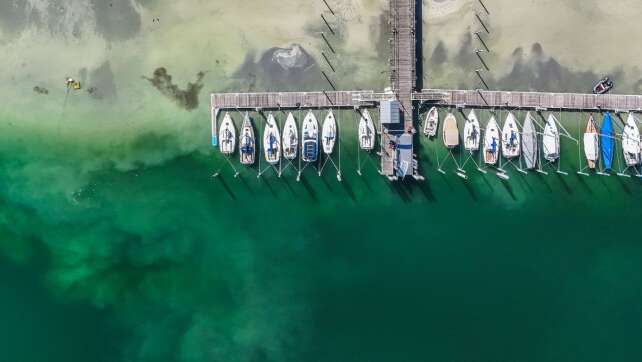 Niedriger Pegelstand setzt Bodensee zu