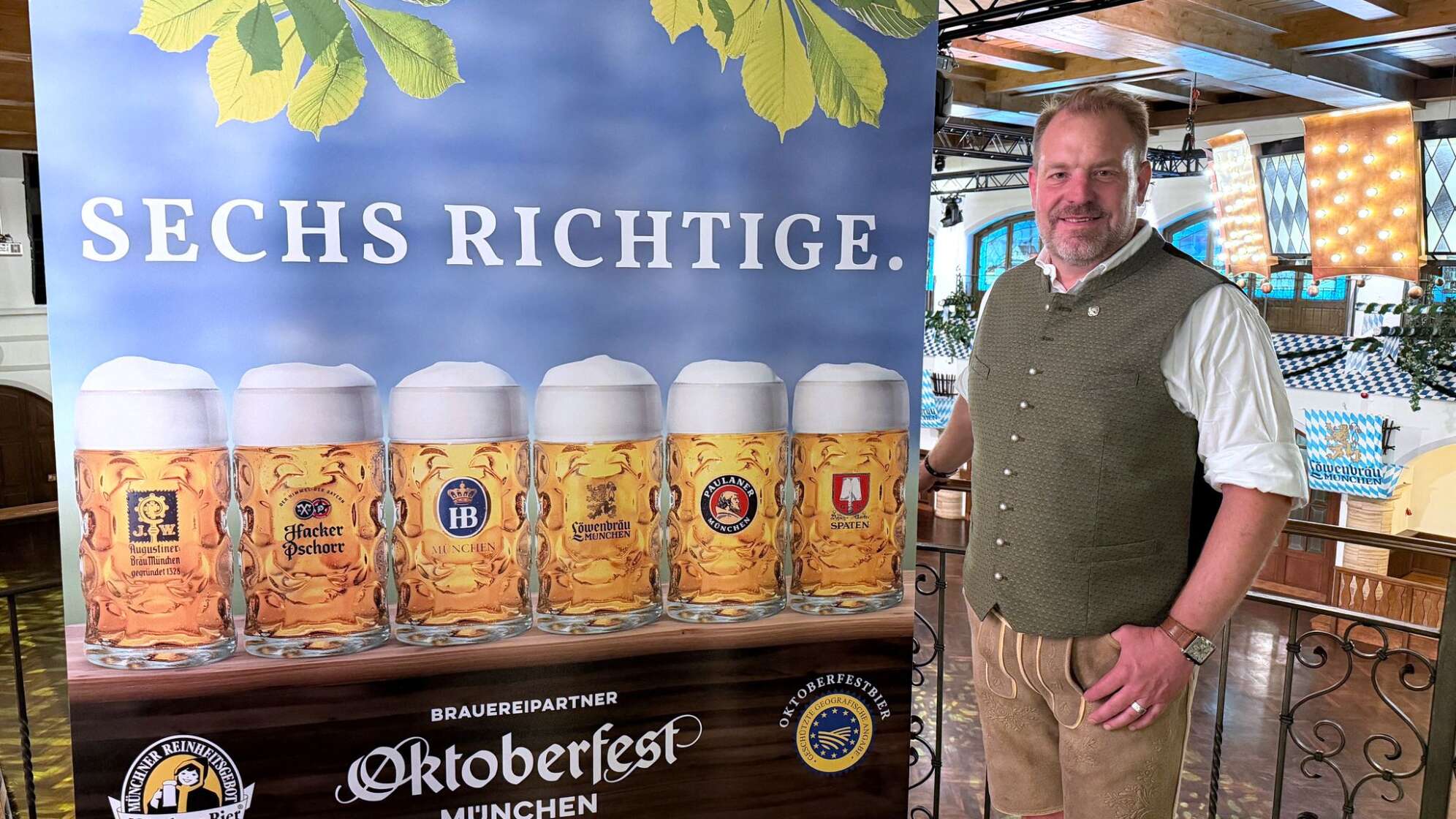 Münchner Brauer präsentieren Oktoberfestbiere 2026