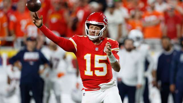 Starkes Comeback von Mahomes bei Kansas-Sieg