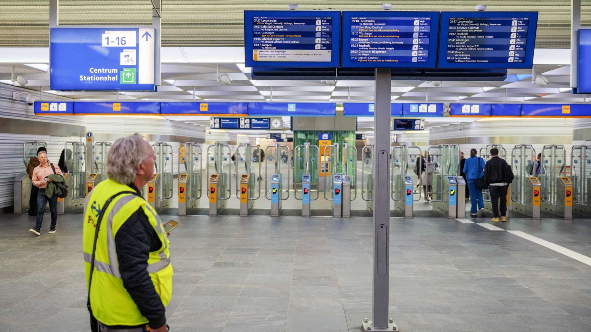 Störungen bei der Bahn in den Niederlanden
