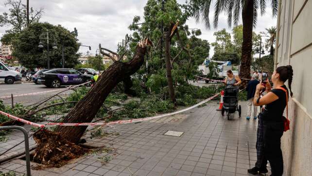 Ein Toter bei Unwetter in Spanien