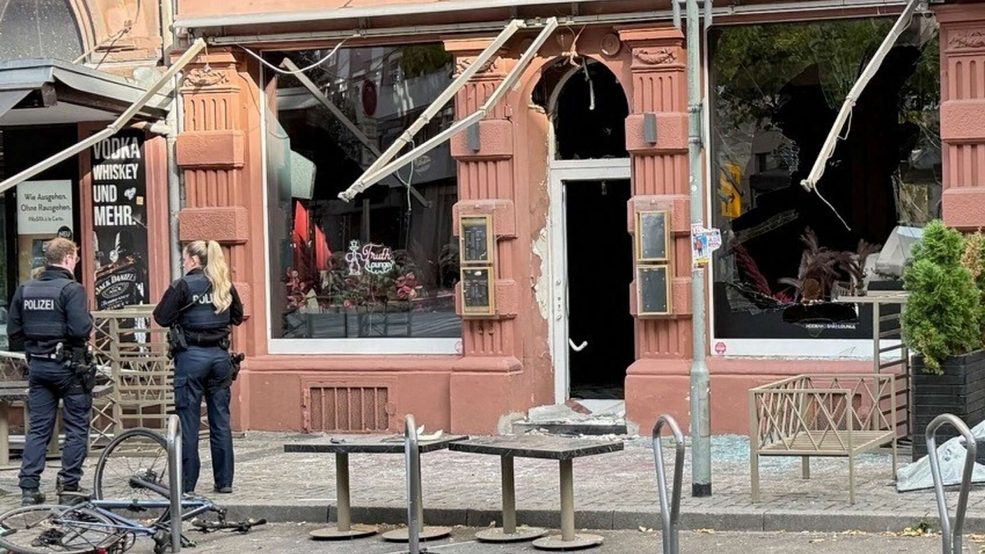 Explosionen in Frankfurt