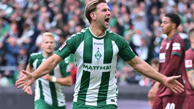 3:2 nach 0:2: Später Werder-Wahnsinn gegen Augsburg