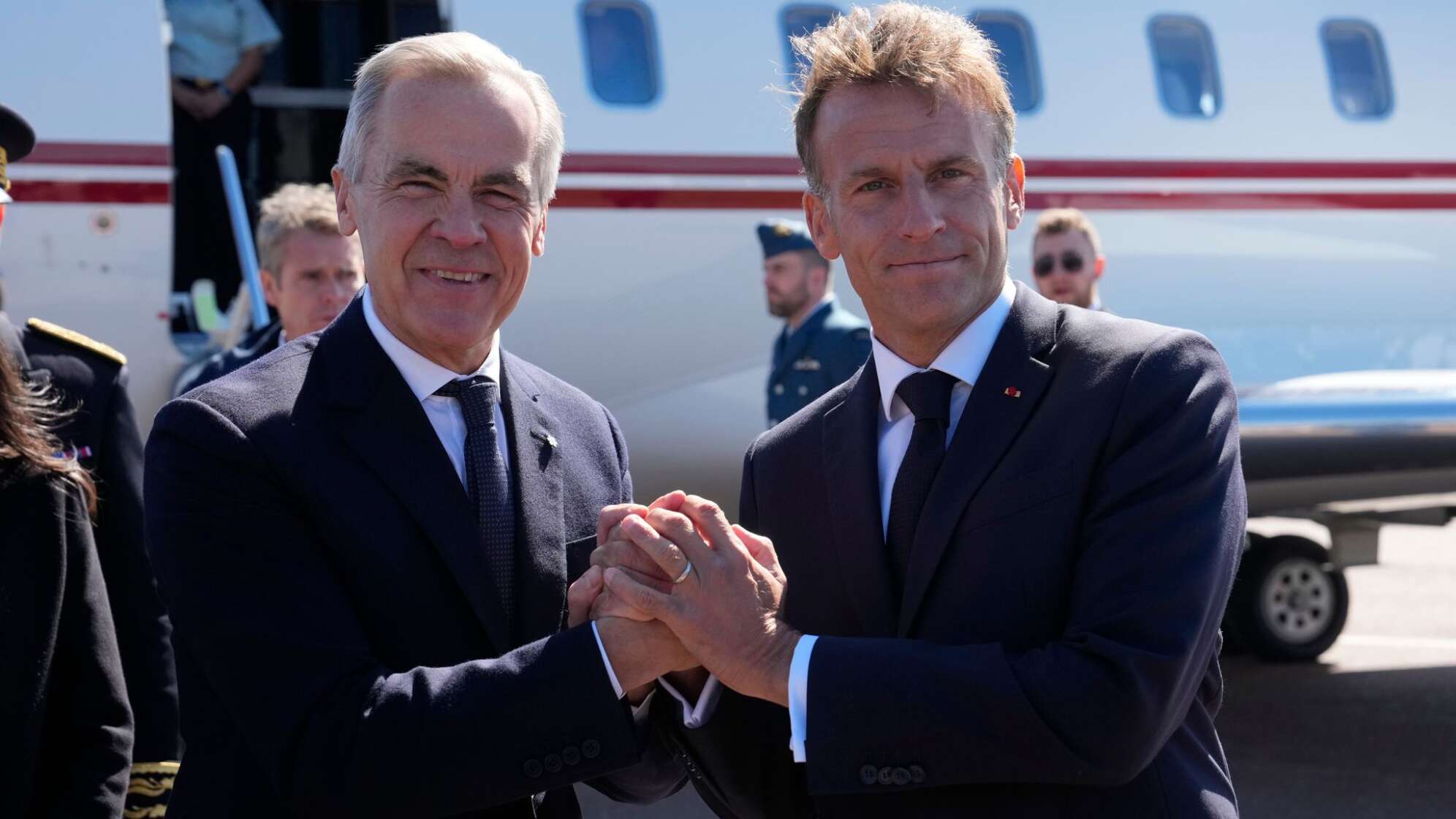 Kanadas Premierminister in Frankreich