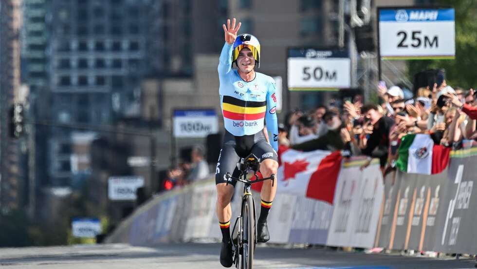 Vierter WM-Titel: Evenepoel knackt Martin-Rekord