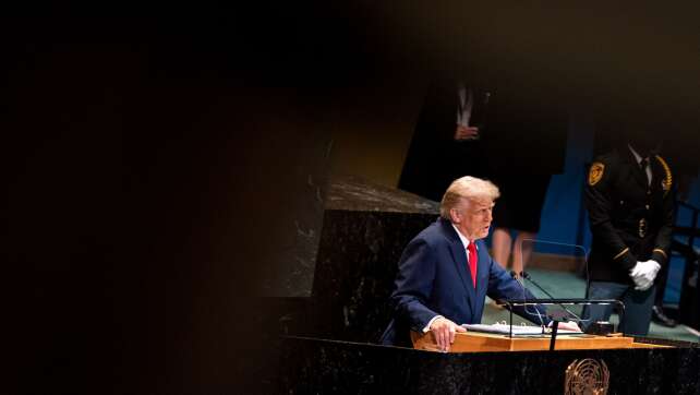 Iran-Krieg und Grönland-Abkommen: Trumps Agenda in New York