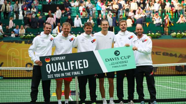 Davis-Cup-Team im Viertelfinale gegen Großbritannien
