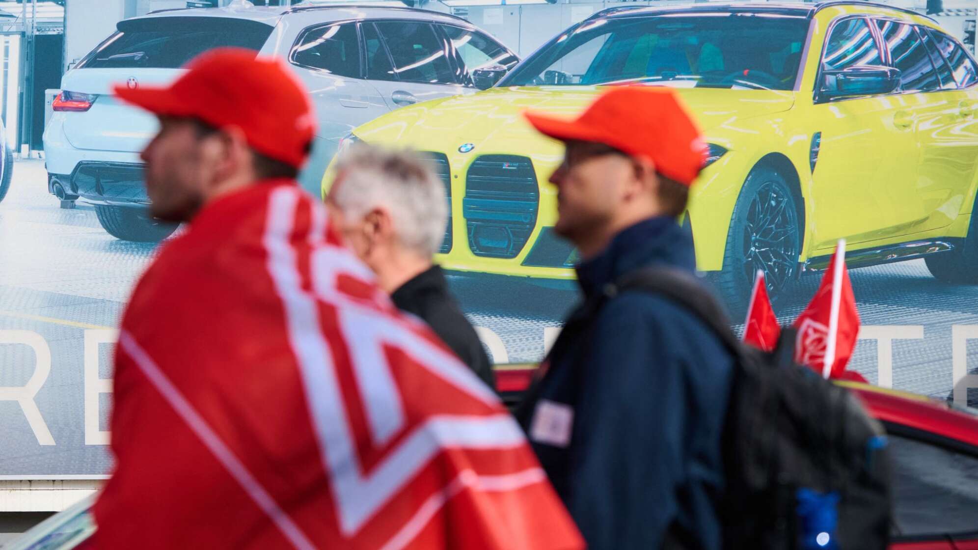 Automobil-Aktionstag der IG Metall - München