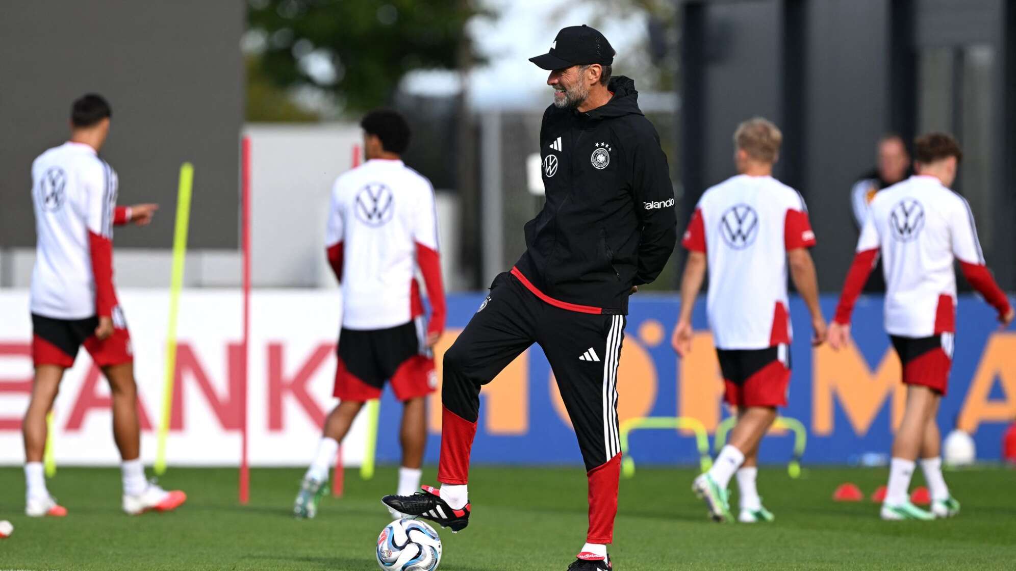 Fußball-Nationalmannschaft: Training
