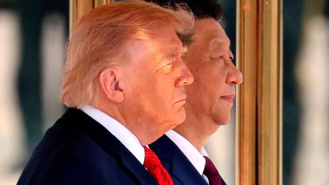 Großer Empfang, lange Konfliktliste: Xi besucht Trump