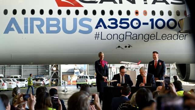 Mit XXL-Tanks: Qantas fliegt 2028 von Sydney nach New York