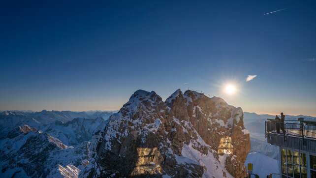Felssturz an der Zugspitze beeinträchtigt Ausflüge nicht