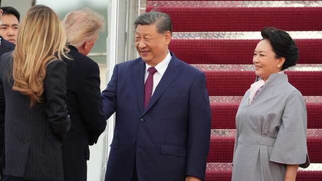 Chinas Präsident Xi zu Staatsbesuch in den USA angekommen