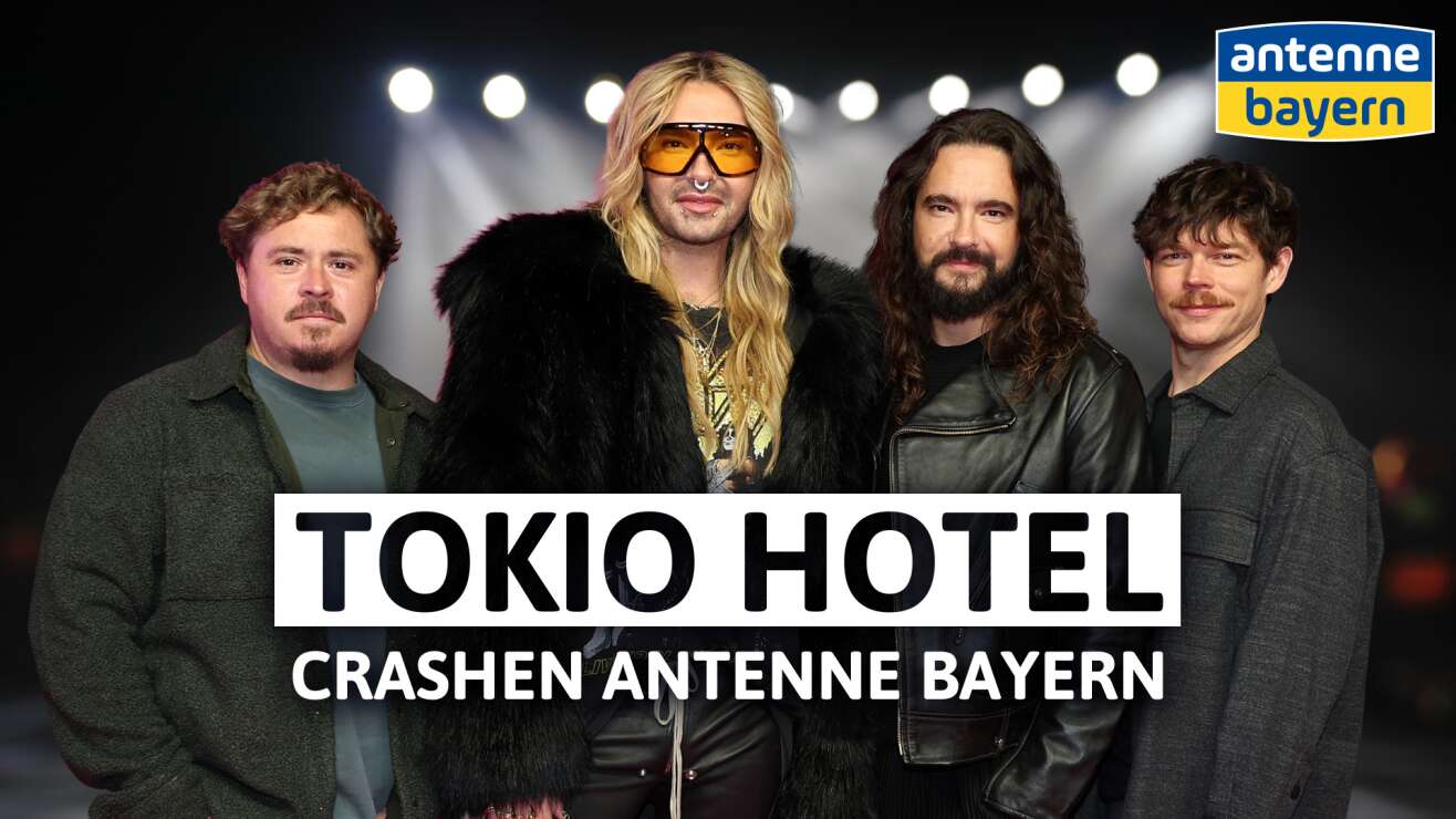 Tokio Hotel Takeover 2.0 bei ANTENNE BAYERN