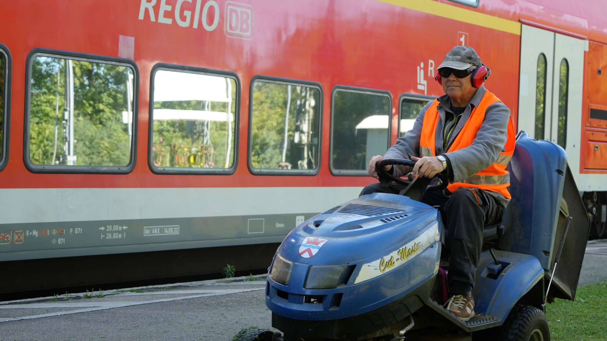 Rentner hält Bahnhof seit 30 Jahren sauber