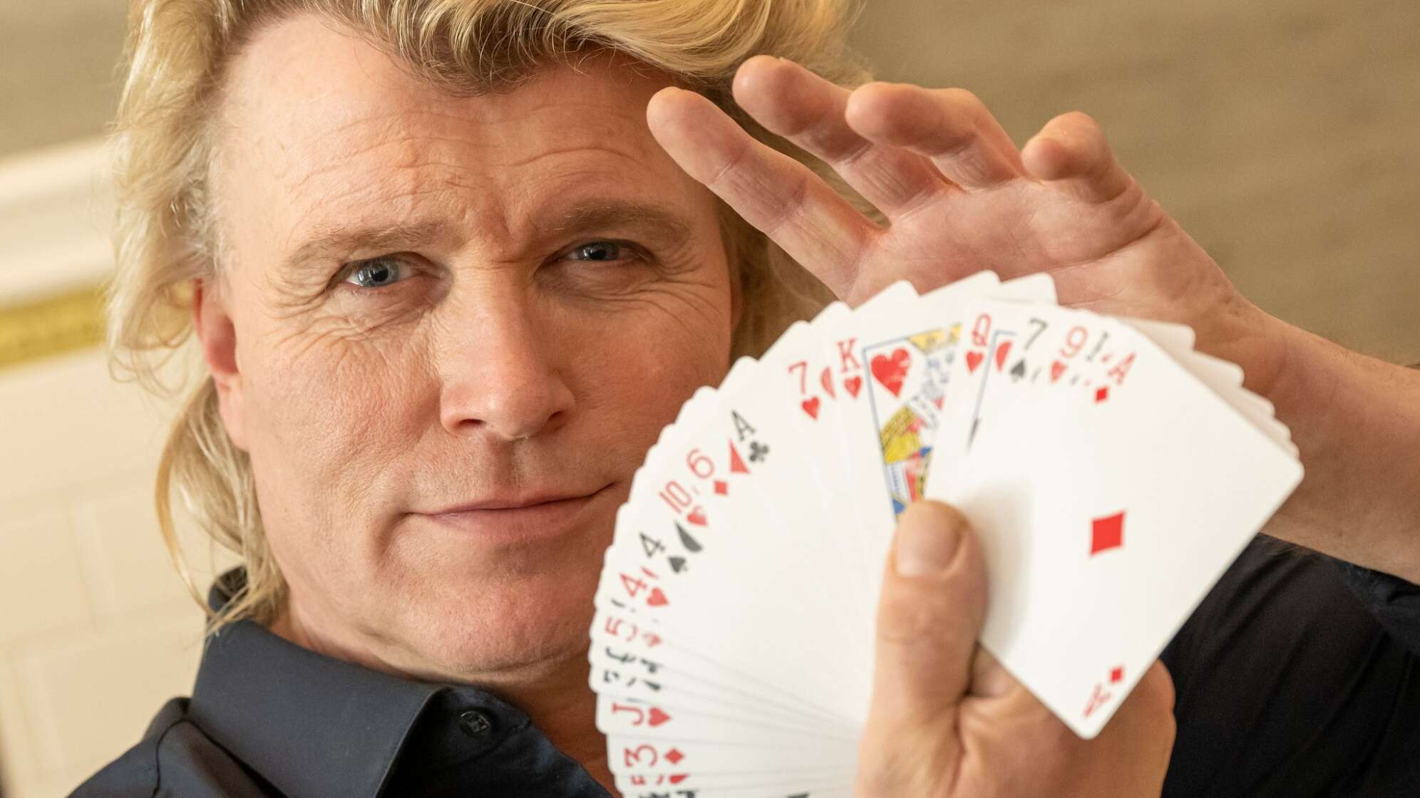 Magier Hans Klok zu aktuellen Showprogramm
