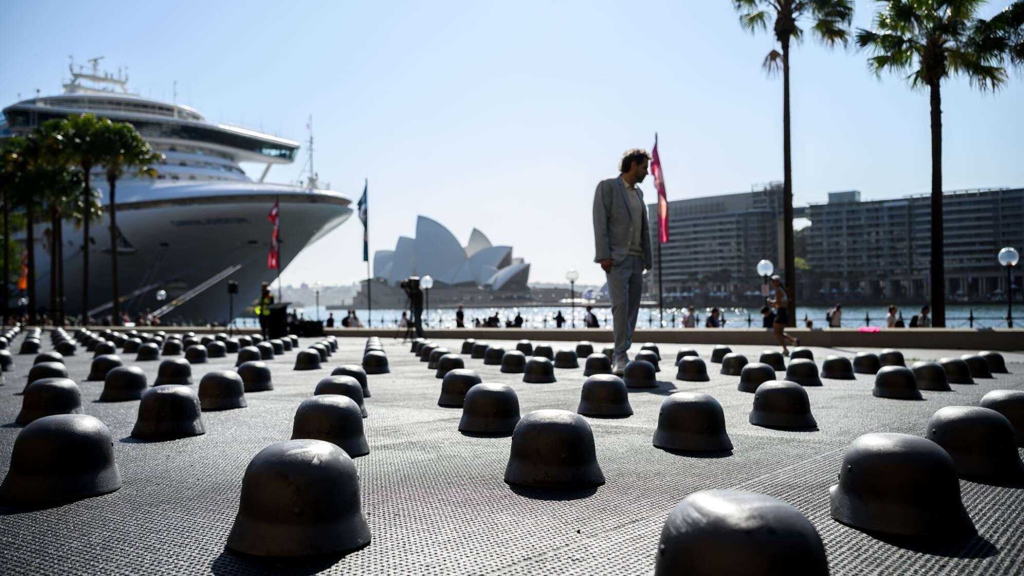Ai Weiwei Kunstwerk «Mushrooms» in Sydney