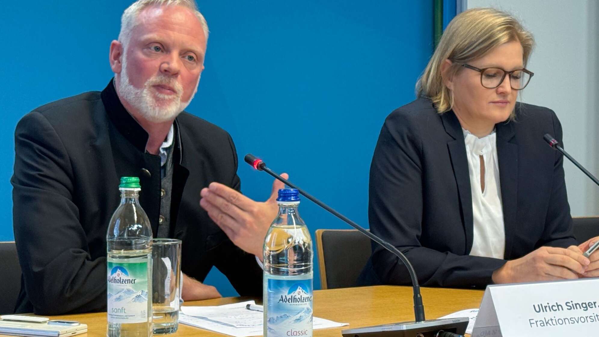 Pressekonferenz der AfD-Landtagsfraktion nach Herbstklausur