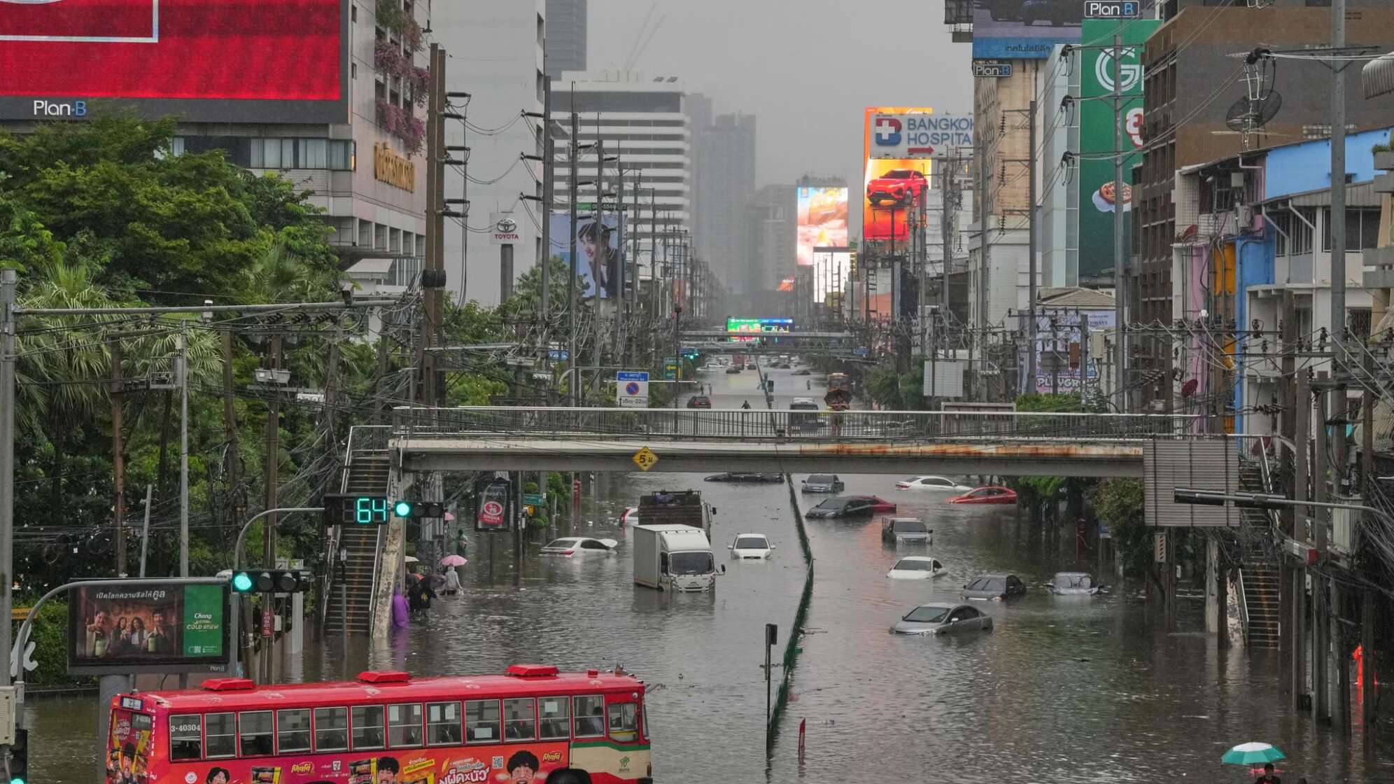Überschwemmungen in Thailand