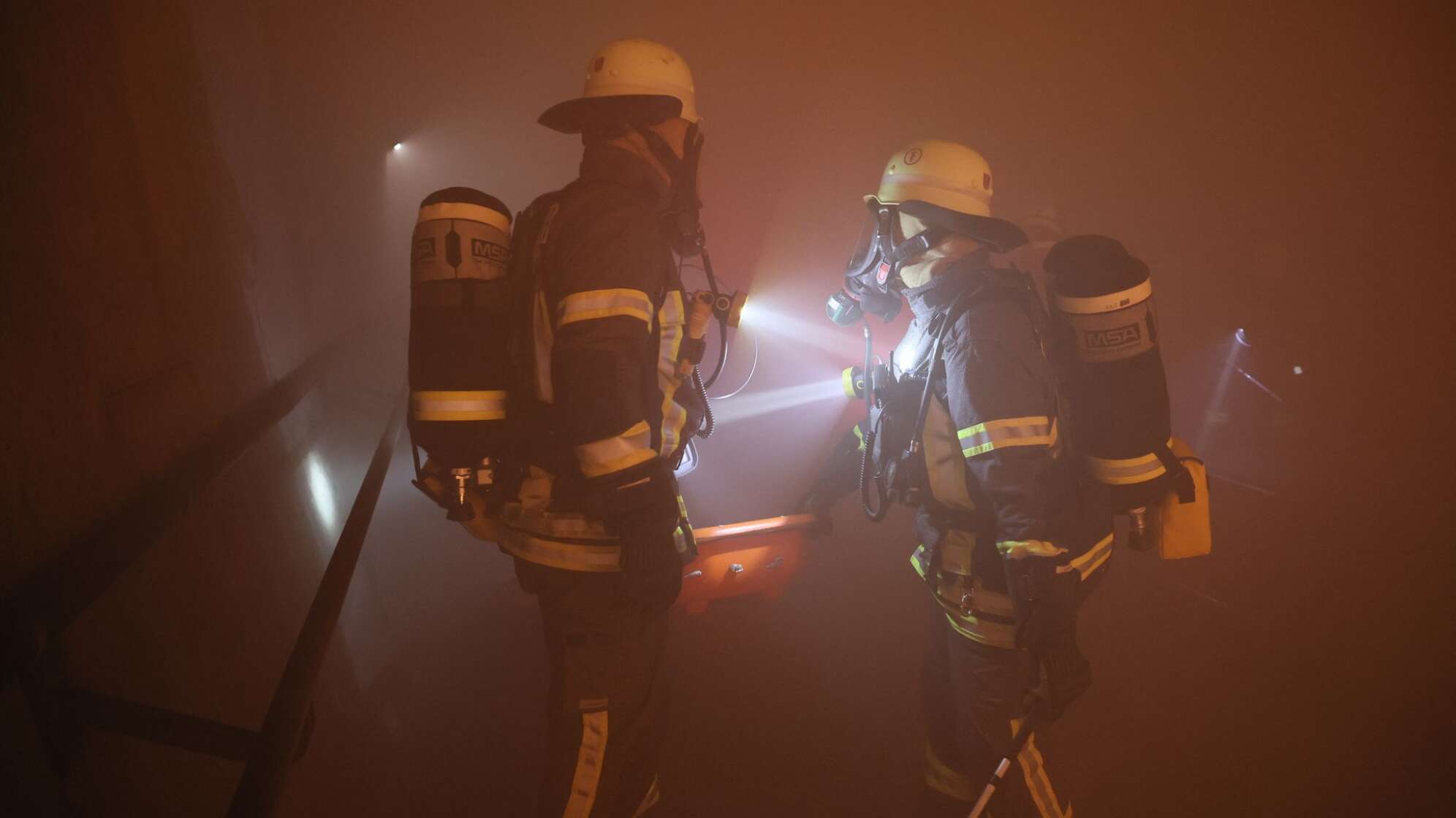 Großübung im Falkenbergtunnel