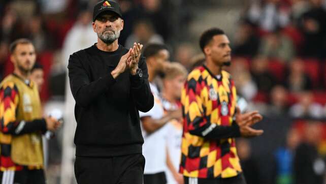 «Teil des Prozesses»: Klopp übernimmt Verantwortung für 0:1