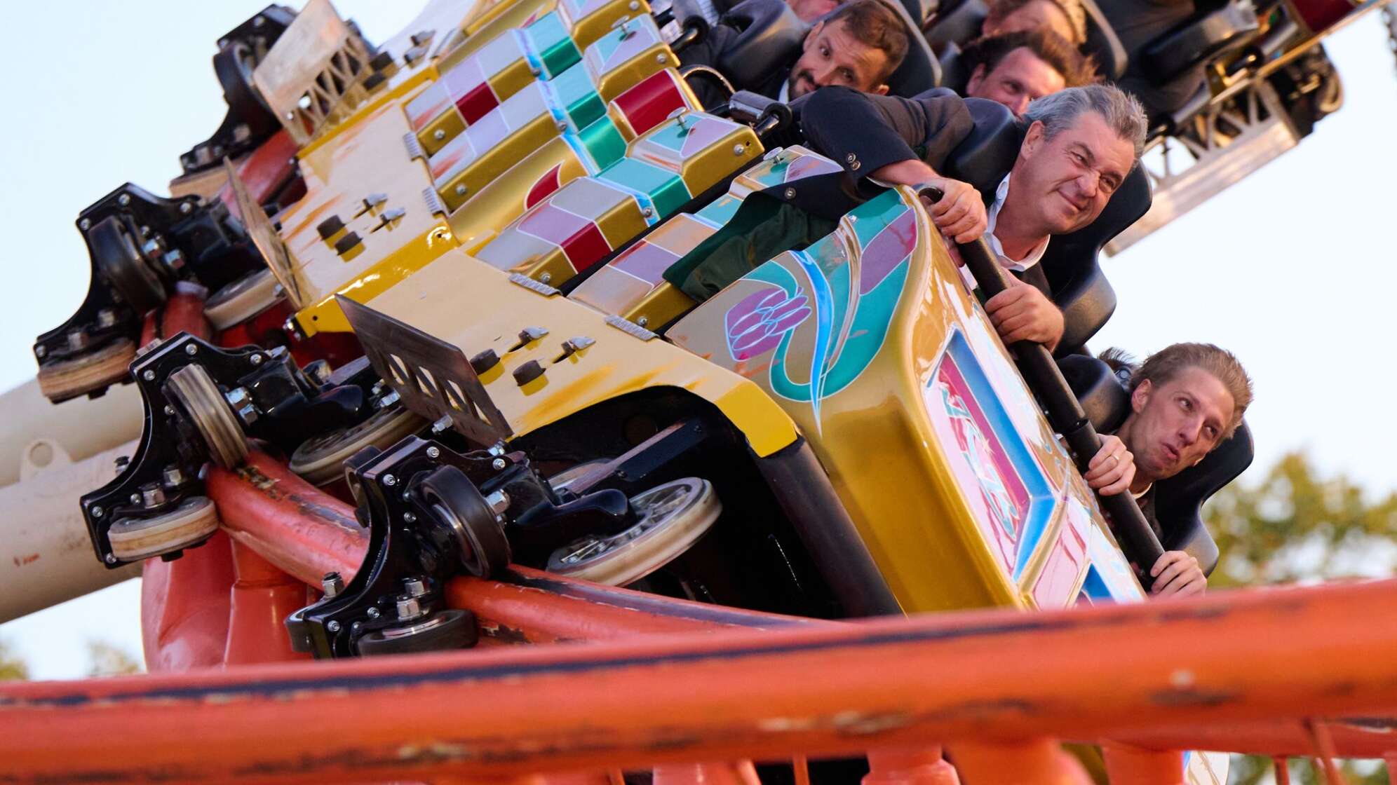 Söder und Krause fahren „Olympia Looping“